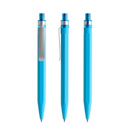 prodir QS50 Soft Touch PRS Push Kugelschreiber, Cyan Blue