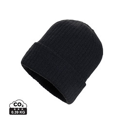 Pryor AWARE™ Polylana® Beanie mit Bündchen, schwarz
