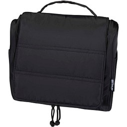 Puffer GRS recycelte aufhängbare Kulturtasche 8L, schwarz