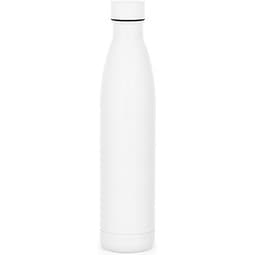 RE-BUFFON XL II. Doppelwandige Trinfklasche aus Edelstahl (90% recycelt) 1L, Weiß