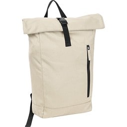 Recycelter Baummwoll-Rucksack Woodstock,beige