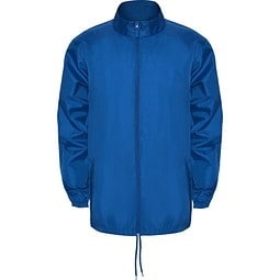 Regenjacke – leichte Windjacke mit Reißverschluss, XXXL, Royalblau