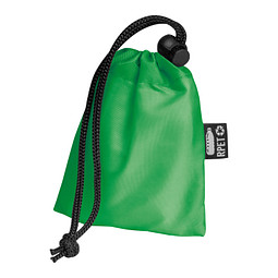 Regenponcho aus RPET, grün