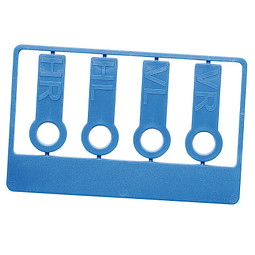 Reifenmarkierset Car, standard-blau PP