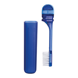 Reisezahnbürste, blau