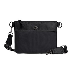 Reißverschluss-Tasche LIFE, schwarz-schwarz