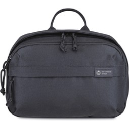 Renew AWARE™ rPET Kosmetiktasche, schwarz