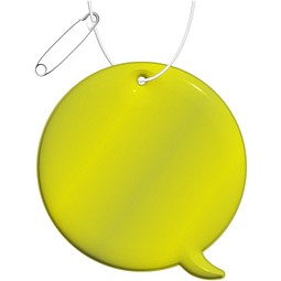 RFX™ H-09 Reflektierender Callout-TPU-Anhänger, neongelb