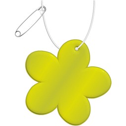 RFX™ H-13 reflektierender TPU-Anhänger Blume, neongelb