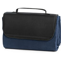 RILEY. EPE-gefütterte Picknick-Decke (180 g/m²), Blau