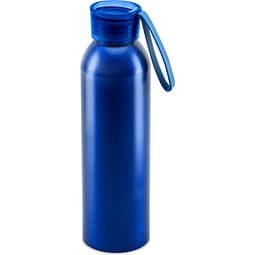 RIO. Recycelt Aluminium (100% rAL) flasche mit PP-Verschluss 660 mL, Blau