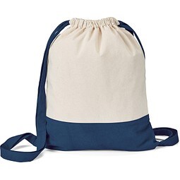 ROMFORD. Turnbeutel aus 100% Baumwolle (180 g/m²), Dunkelblau