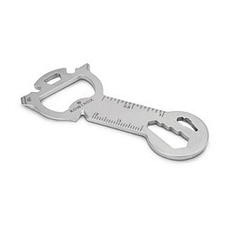 ROMINOX® Key Tool, Snake - 18 Funktionen, silber