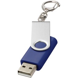 Rotate mit Schlüsselanhänger USB-Stick, blau, 32GB