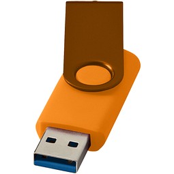 Rotate USB-Stick 3.0 aus Metall, orange, 64GB