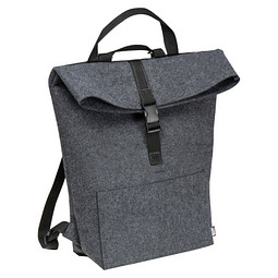RPET Filzrucksack , anthrazit