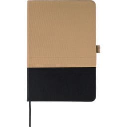 rPET-Polyester-Notizbuch A5 Yuna, beige