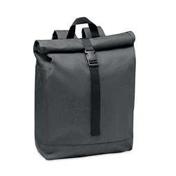 Rucksack 600D RPET UDINE, Schwarz