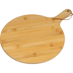 Rundes Pizza- und Servierbrett , beige