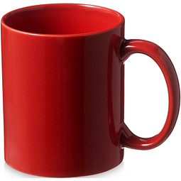 Keramiktasse Santos, 330 ml, rot