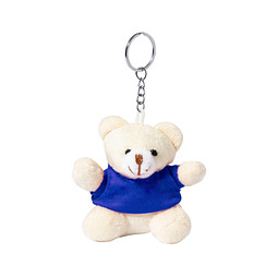 Schlüsselanhänger Teddy Tedchain, blau, blau