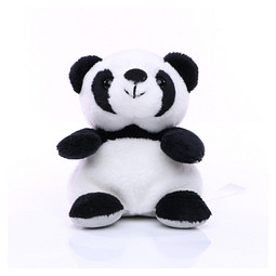 Schmoozies® XXL Panda, weiß/schwarz