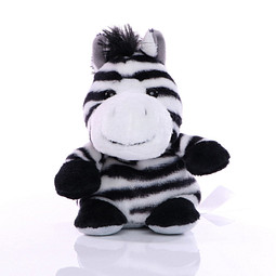 Schmoozies® XXL Zebra, weiß/schwarz