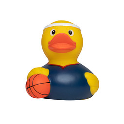 Schnabels® Bade-Ente Basketball, bunt