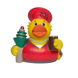 Schnabels® Bade-Ente CityDuck® Düsseldorf, bunt