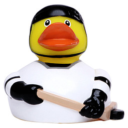 Schnabels® Bade-Ente Eishockey, bunt