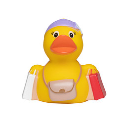 Schnabels® Bade-Ente Shopping, bunt