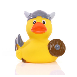 Schnabels® Bade-Ente Wikinger, bunt