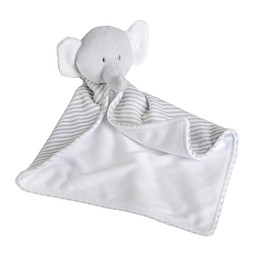 Schnuffel-Elefant DOMI,grau, weiß