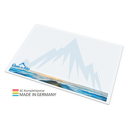 Geiger-Notes Schreibunterlage Bestseller, 25 Blatt, inkl. Druck, weiß