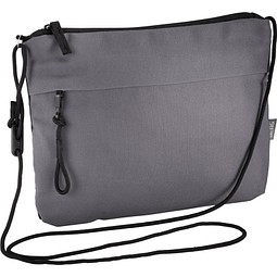 Schultertasche ALBANY, grau