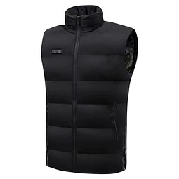 SCX.design G01 Thermoweste mit Wärmefunktion und Powerbank, schwarz, 3XL