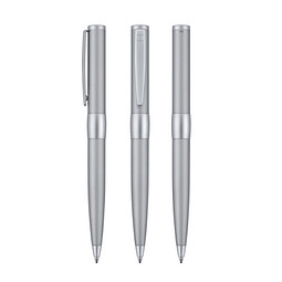 senator® Drehkugelschreiber Image Chrome, blaue Mine, Metall