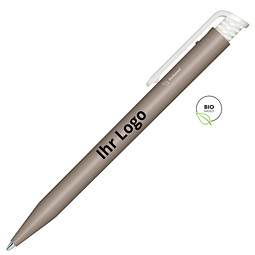 senator® Druckkugelschreiber Super Hit Bio, blaue Mine, grau Warm Gray 10