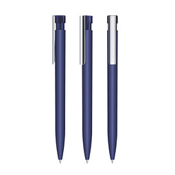 senator® Druckkugelschreiber Liberty Soft Touch MC, blaue Mine, blau 2757