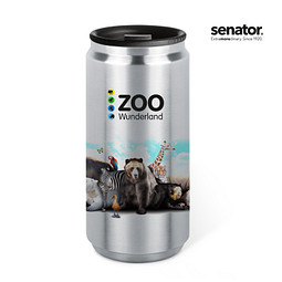 senator® Vakuumthermodose Pics King Can, 330 ml, silber