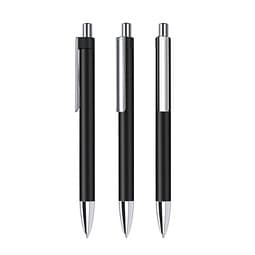 senator® Druckkugelschreiber Polar, blaue Mine, schwarz