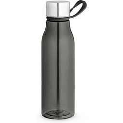 SENNA. Recycelte PET-Flasche (100 % rPET) mit glänzender, transluzenter Oberfläche, Schwarz