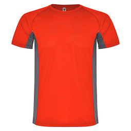 Shanghai Sport T-Shirt für Herren, rot / Dark Lead, S