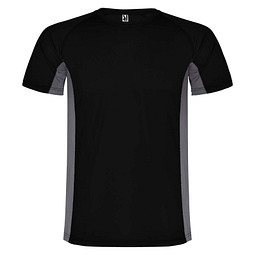 Shanghai Sport T-Shirt für Kinder, schwarz / Dark Lead, 4
