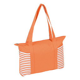 Shopper TWIN, orange, weiß