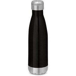 SHOW. 510 mL Edelstahl-Flasche, Schwarz