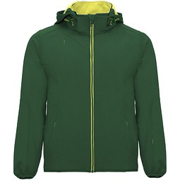 Siberia Softshelljacke Unisex, dunkelgrün, 2XL