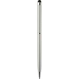 Sleek Stylus Matte Pen Silber Blaue Tinte
