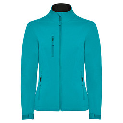 Softshell Jacke Nebraska, Damen, aquamarine, XXXL
