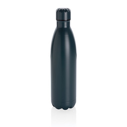 Solid Color Vakuum Stainless-Steel Flasche 750ml, blau